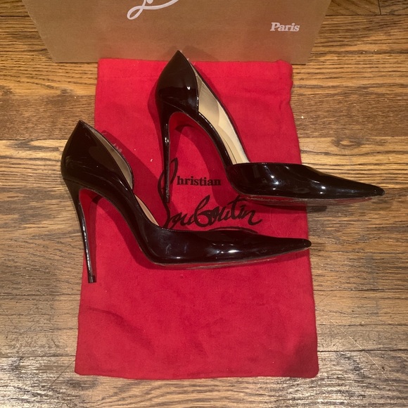 💲SOLD💲Christian louboutin black Iriza heel - Picture 5 of 7